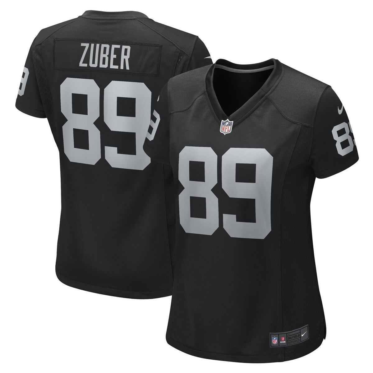 Isaiah Zuber Las Vegas Raiders Nike Womens Game Player Jersey Black