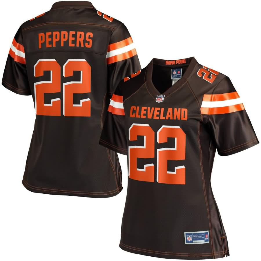 Jabrill Peppers Cleveland Browns Nfl Pro Line Womens Player Jersey Brown
