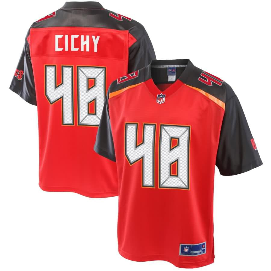 Jack Cichy Tampa Bay Buccaneers Nfl Pro Line Youth Player Jersey Red