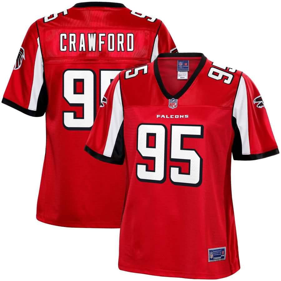 Jack Crawford Atlanta Falcons Nfl Pro Line Womens Team Color Player Jersey Red