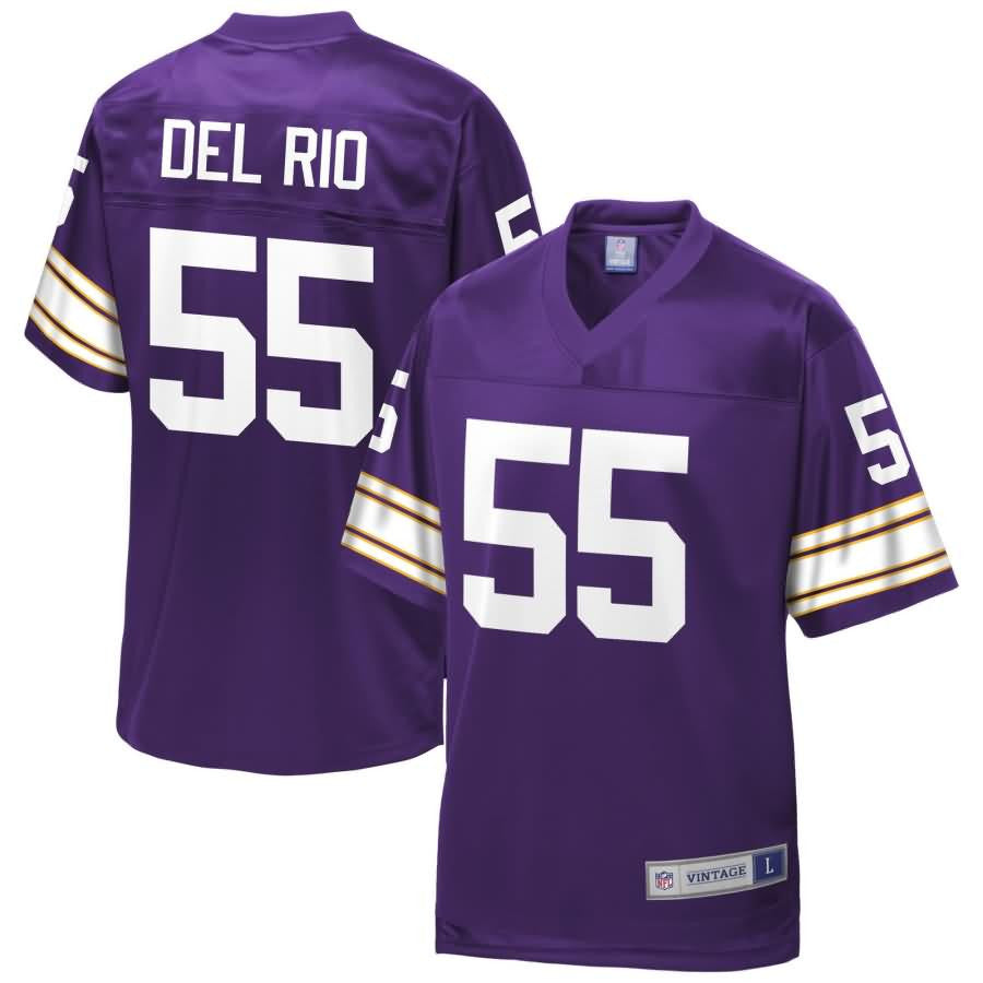 Jack Del Rio Minnesota Vikings Nfl Pro Line Retired Player Jersey Purple