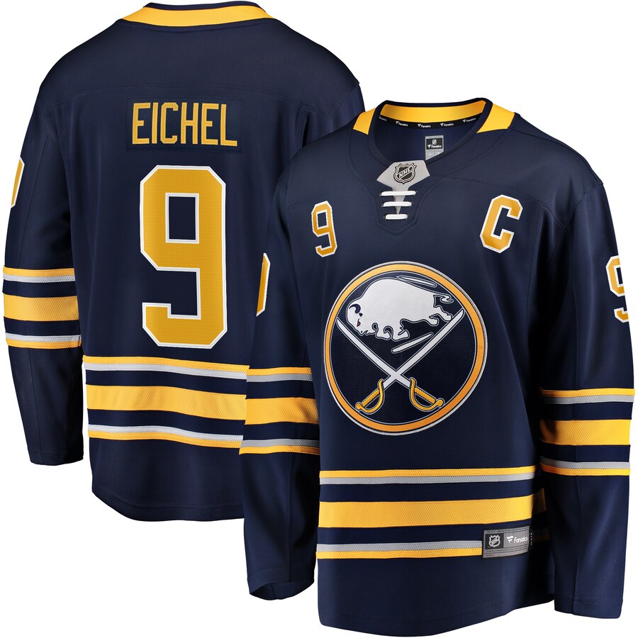 Jack Eichel Buffalo Sabres Fanatics Branded Premier Breakaway Player Jersey Navy