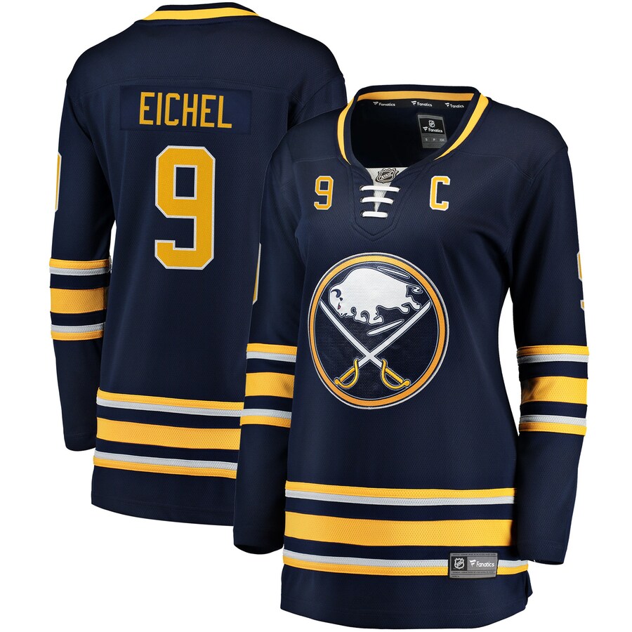 Jack Eichel Buffalo Sabres Fanatics Branded Womens Home Premier Breakaway Player Jersey Navy