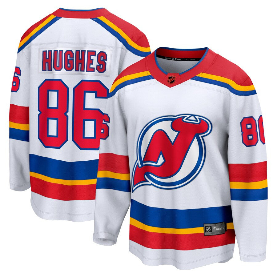 Jack Hughes New Jersey Devils Fanatics Branded Special Edition 20 Breakaway Player Jersey White