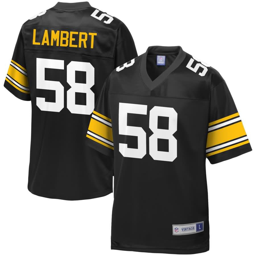 Jack Lambert Pittsburgh Steelers Nfl Pro Line Retired Player Jersey Black