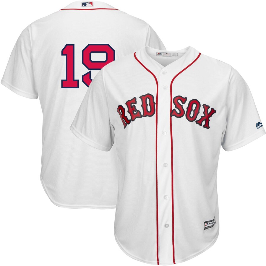 Jackie Bradley Jr Boston Red Sox Majestic Home Official Replica Cool Base Player Jersey White Color