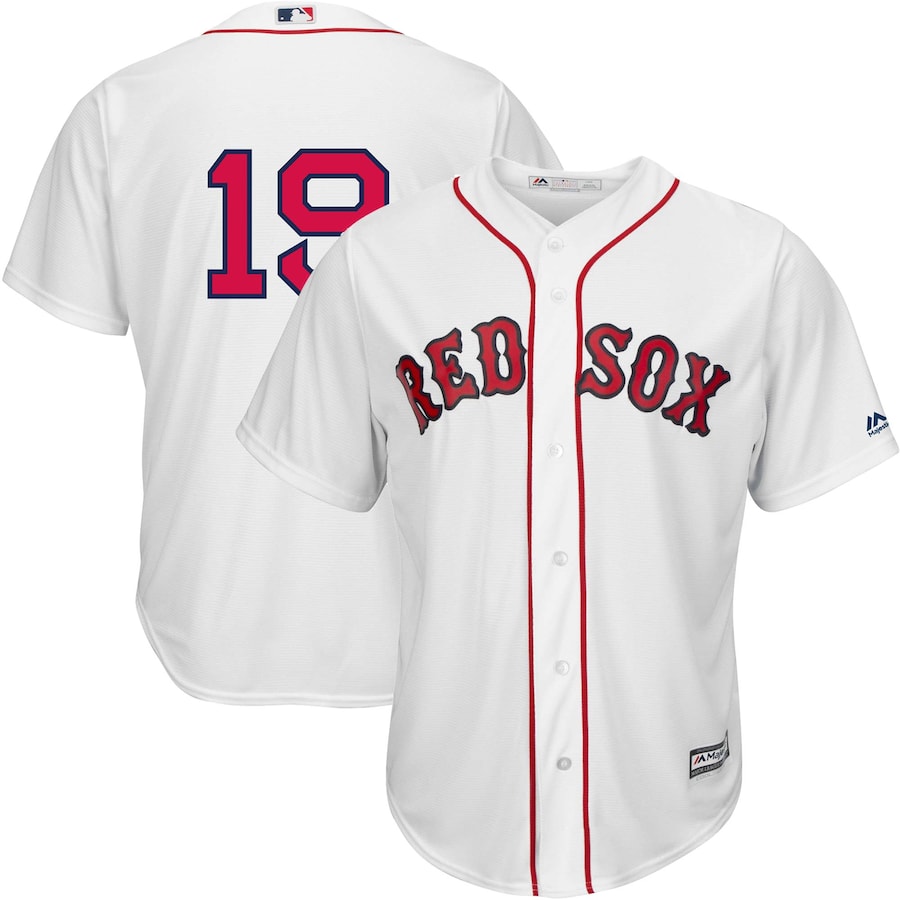 Jackie Bradley Jr Boston Red Sox Majestic Home Official Replica Cool Base Player Jersey White