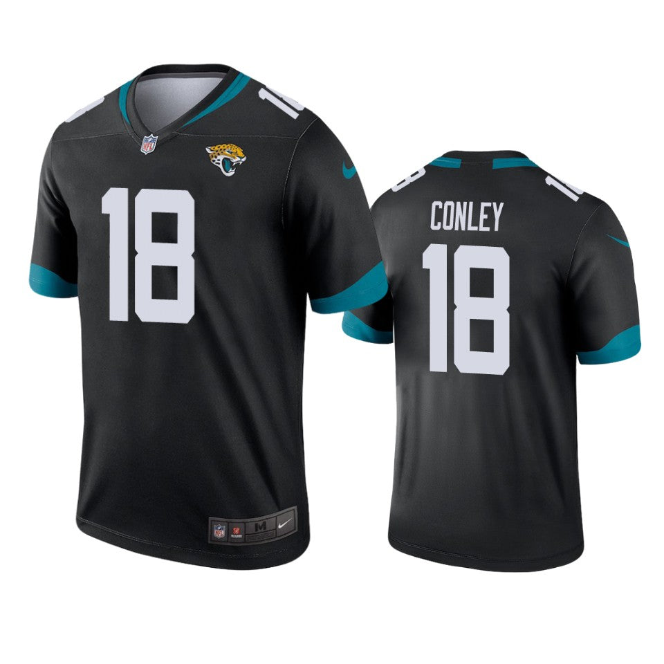 Jacksonville Jaguars 18 Chris Conley Black Legend Jersey Mens