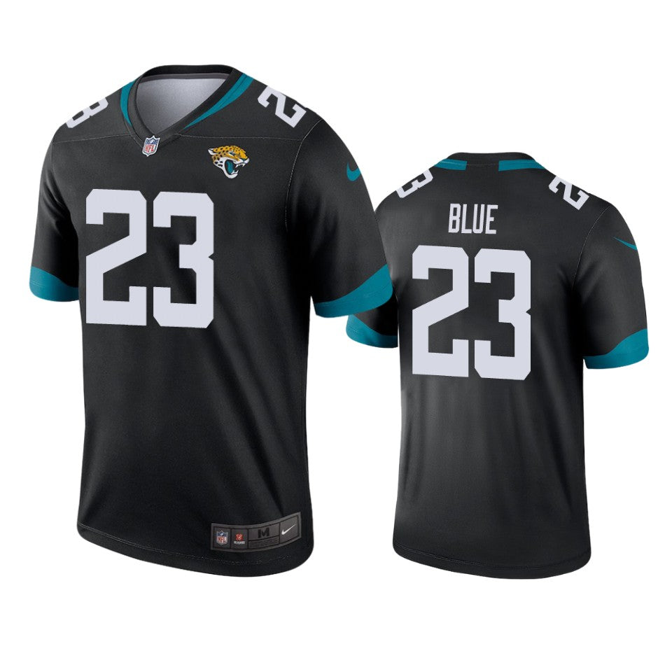 Jacksonville Jaguars 23 Alfred Blue Black Legend Jersey