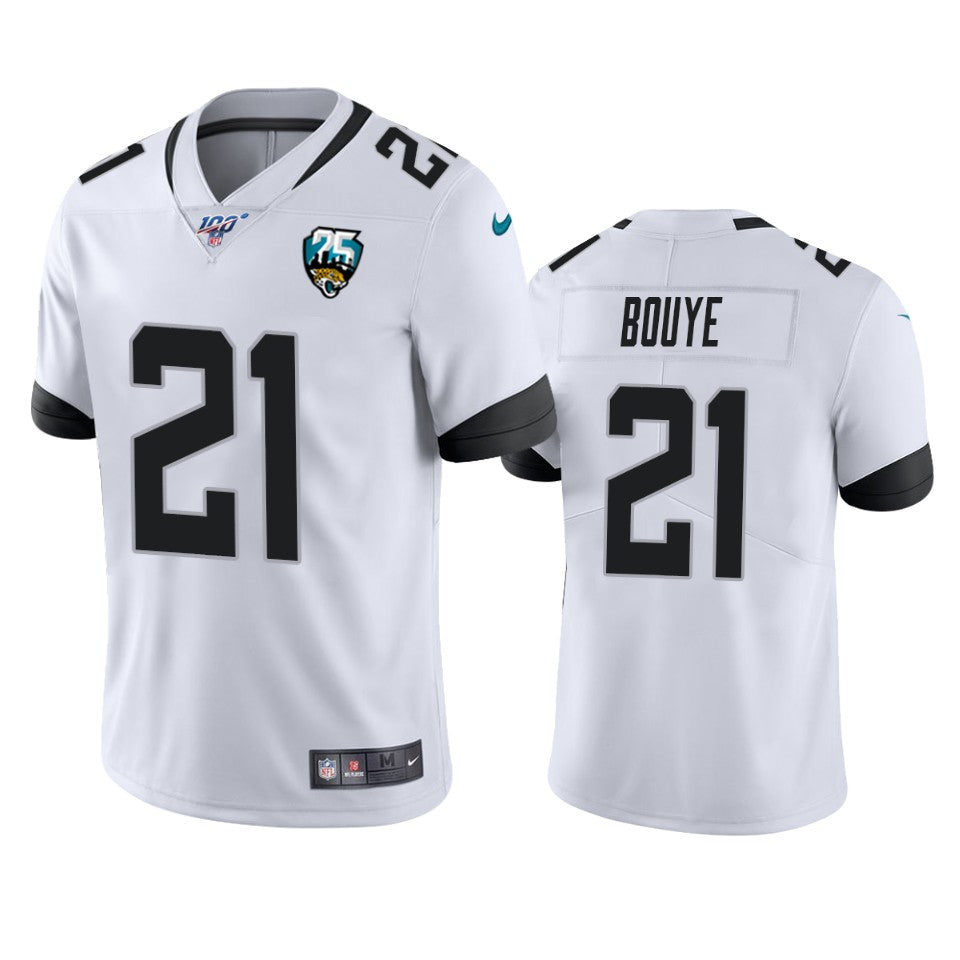 Jacksonville Jaguars Aj Bouye White 25th Anniversary Vapor Limited Jersey
