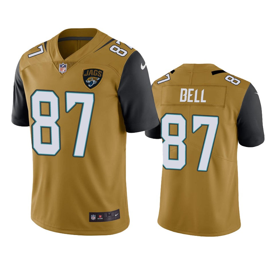 Jacksonville Jaguars Blake Bell Gold Nike Color Rush Limited Jersey