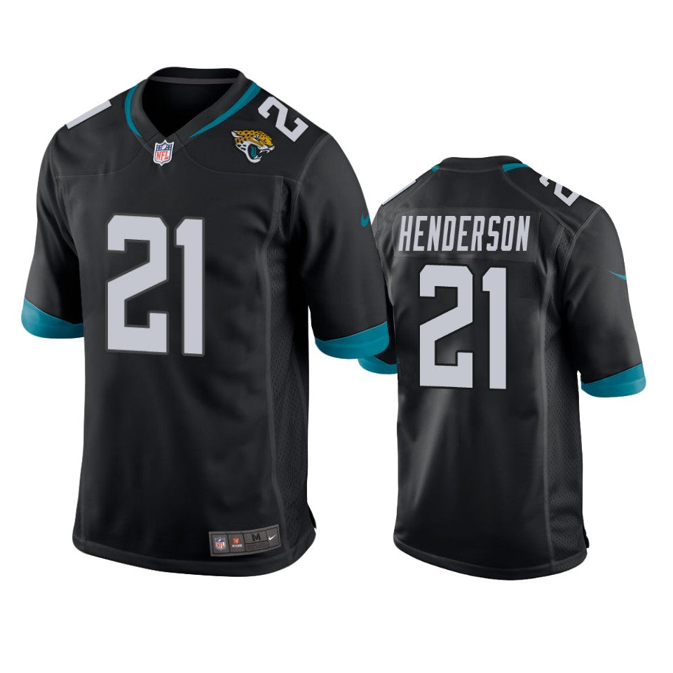 Jacksonville Jaguars Cj Henderson Black 2020 Nfl Draft Game Jersey