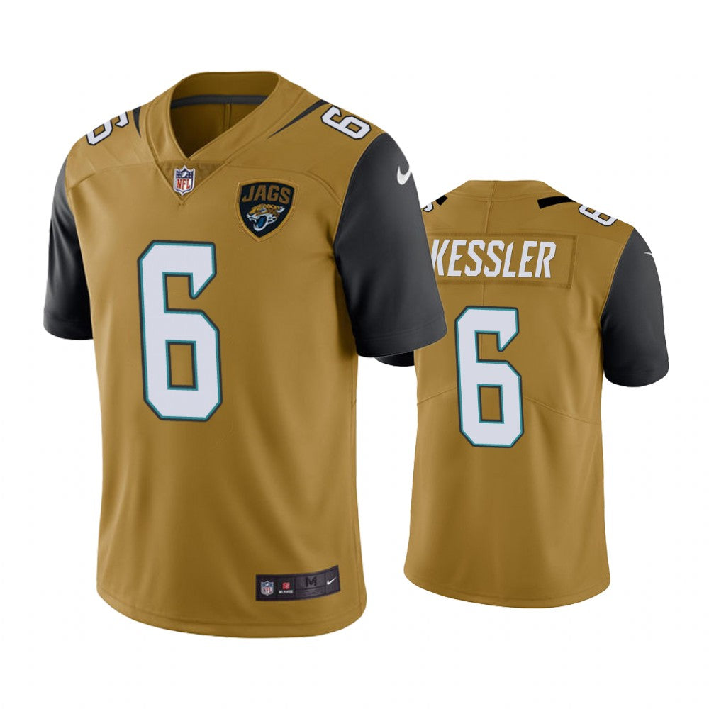 Jacksonville Jaguars Cody Kessler Gold Nike Color Rush Limited Jersey