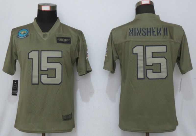 Jacksonville Jaguars Gardner Flint Minshew Ii 15 Nfl 2020 Camo Jersey