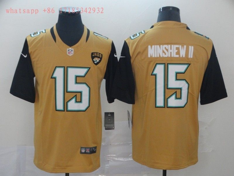 Jacksonville Jaguars Gardner Minshew 15 2020 Nfl Gold Jersey Jersey