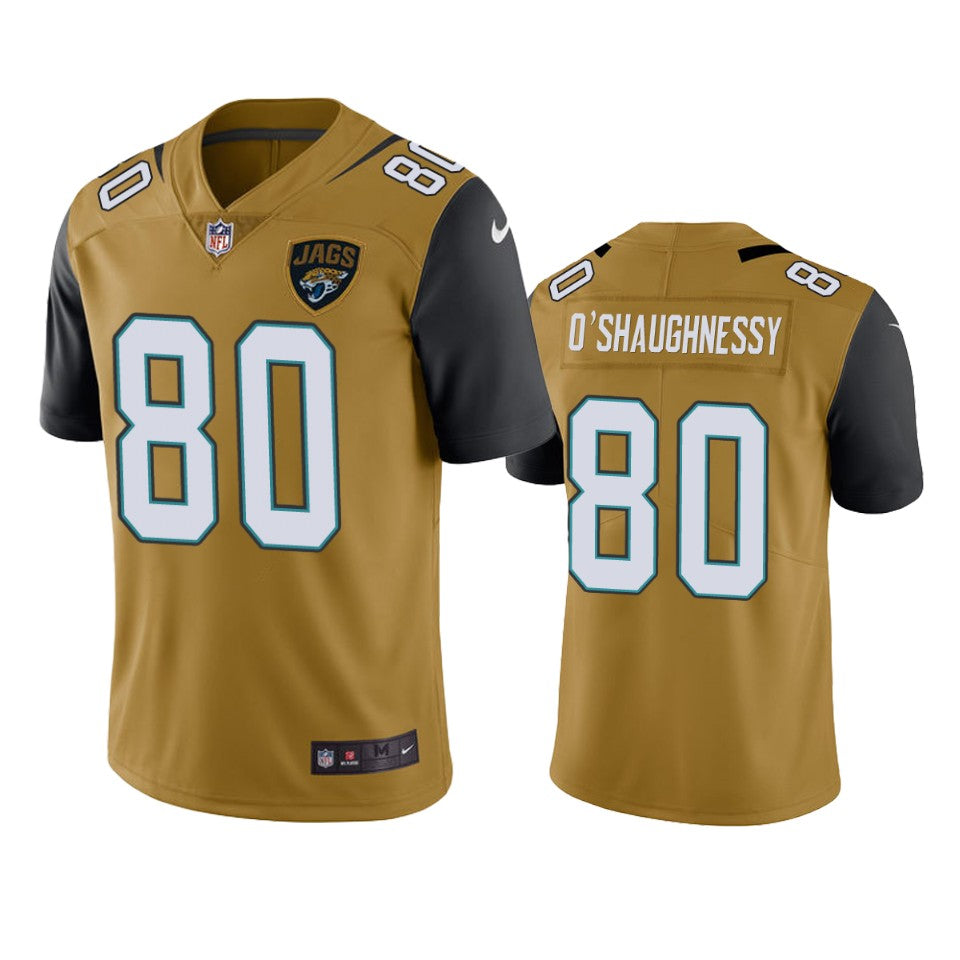 Jacksonville Jaguars James Oshaughnessy Gold Nike Color Rush Limited Jersey