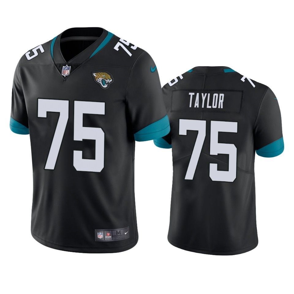 Jacksonville Jaguars Jawaan Taylor 2019 Nfl Draft Black Vapor Limited Jersey