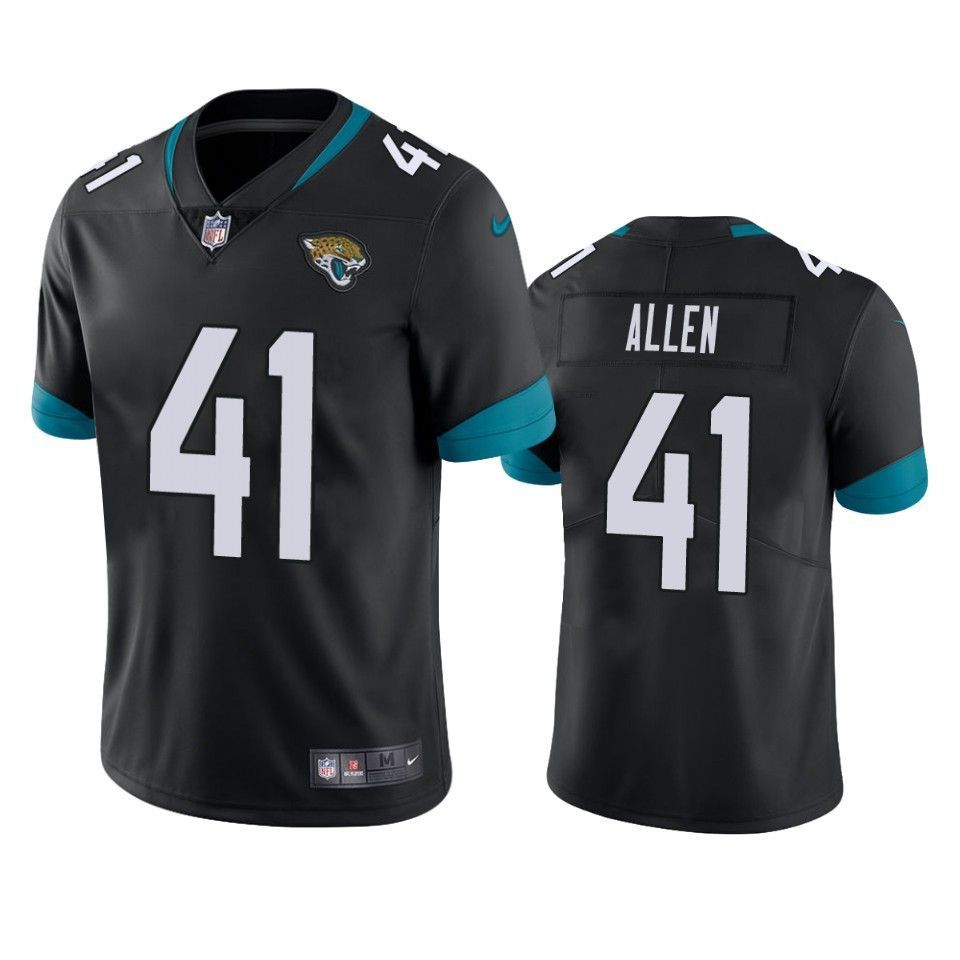 Jacksonville Jaguars Josh Allen 2019 Nfl Draft Black Vapor Limited Jersey