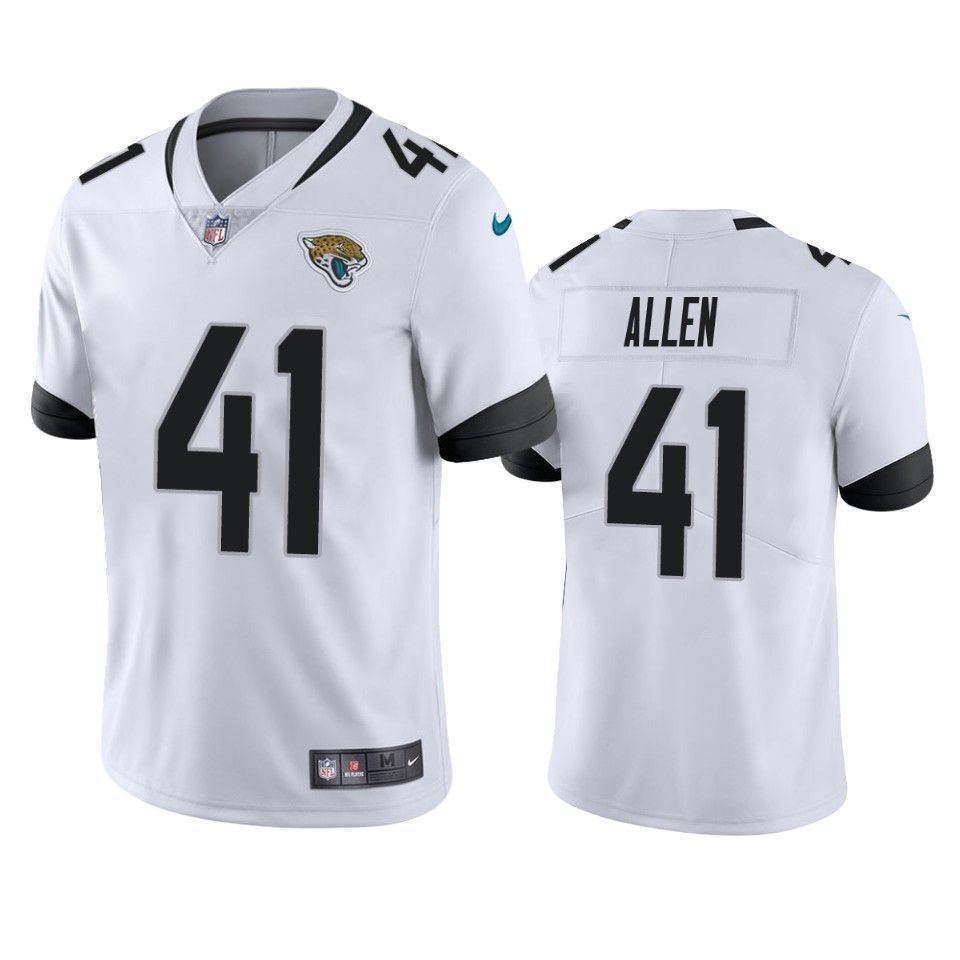 Jacksonville Jaguars Josh Allen 2019 Nfl Draft White Vapor Limited Jersey
