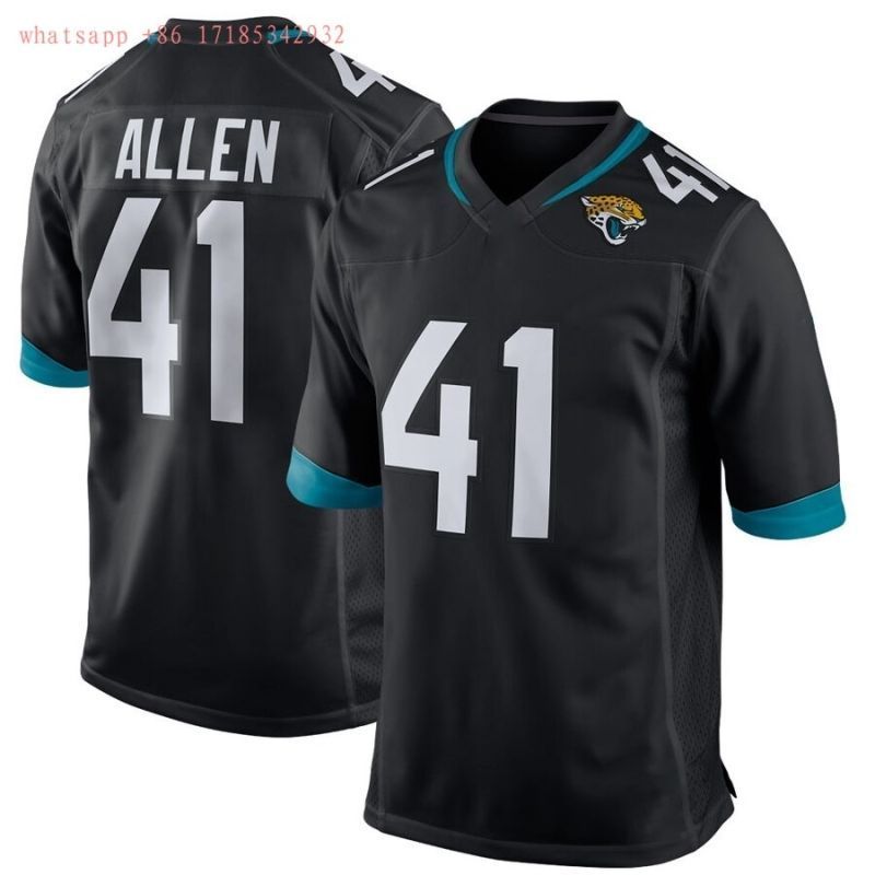 Jacksonville Jaguars Josh Allen 41 2020 Nfl Black Jersey Jersey