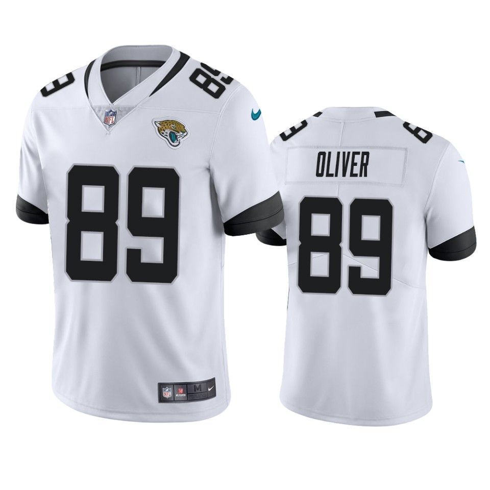 Jacksonville Jaguars Josh Oliver 2019 Nfl Draft White Vapor Limited Jersey