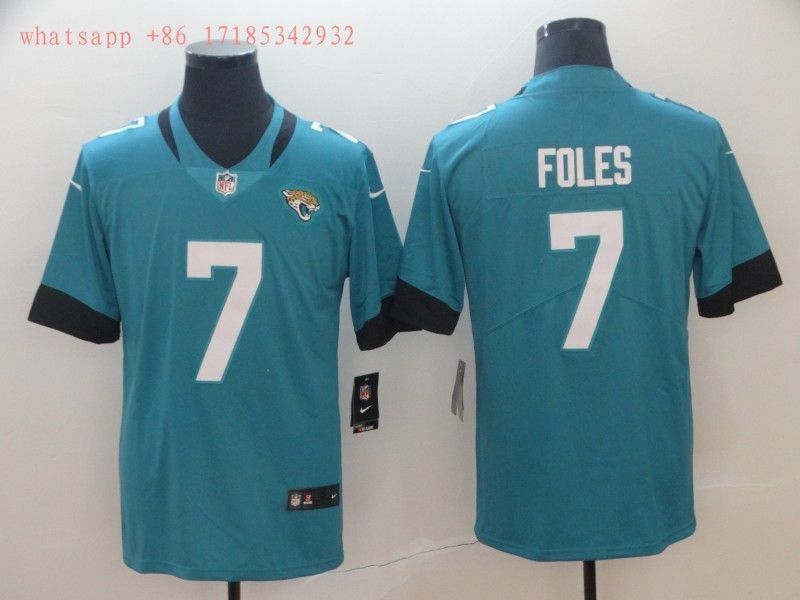 Jacksonville Jaguars Nick Foles 7 2020 Nfl Blue Jersey Jersey