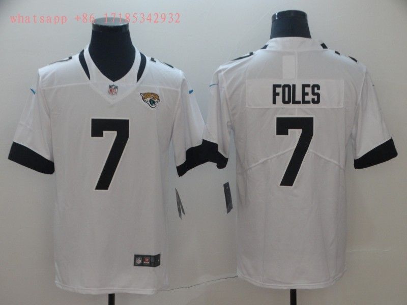 Jacksonville Jaguars Nick Foles 7 2020 Nfl White Jersey Jersey