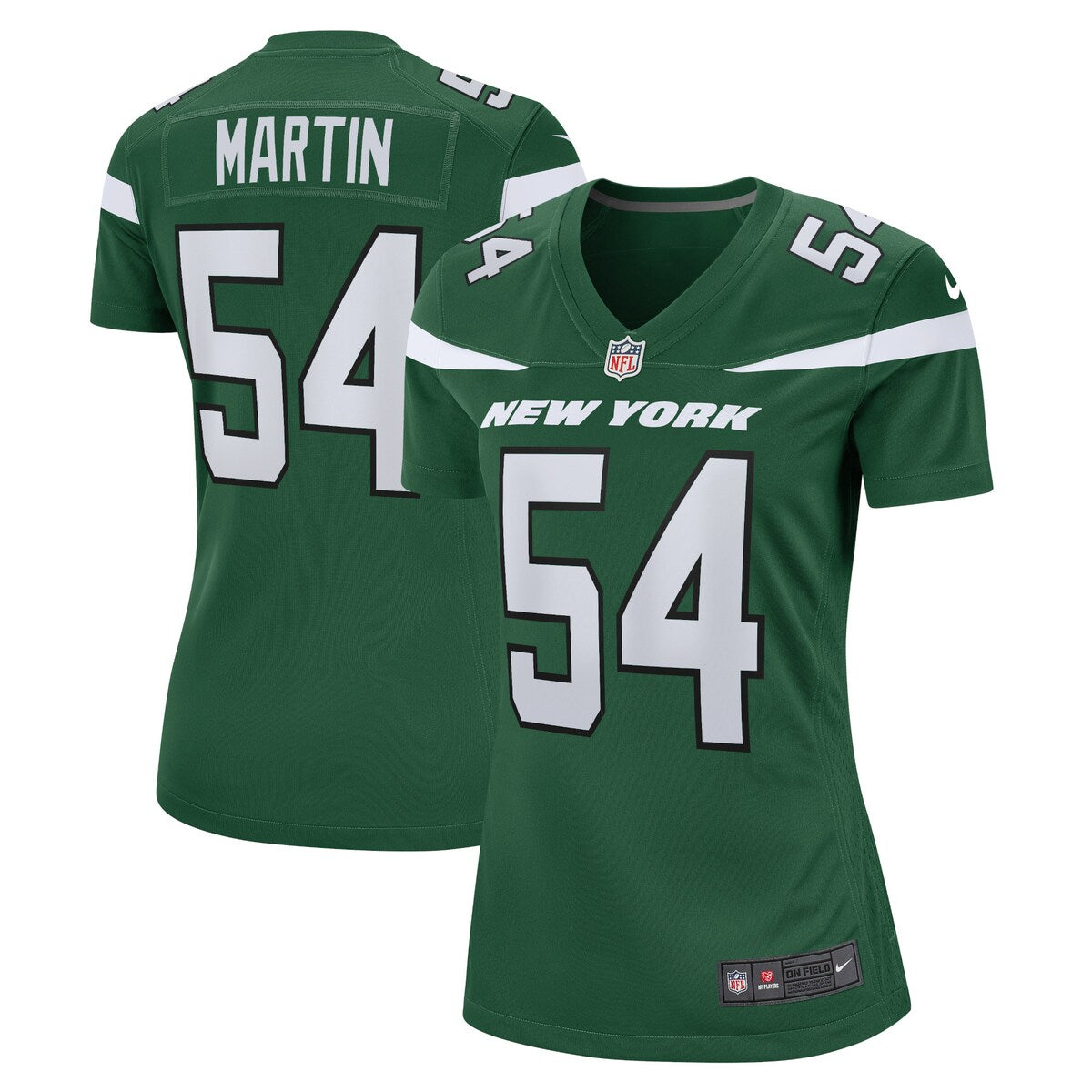 Jacob Martin New York Jets Nike Womens Game Jersey Gotham Green