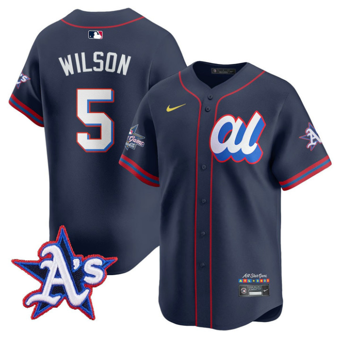Jacob Wilson Jersey #5 American League 2025 MLB All-Star Limited Stitched