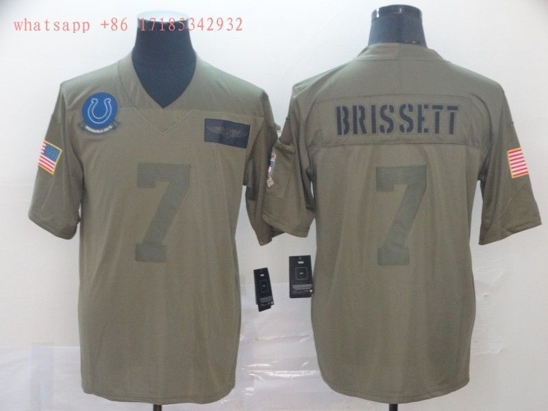 Jacoby Brissett 7 2020 Nfl Grey Jersey Jersey