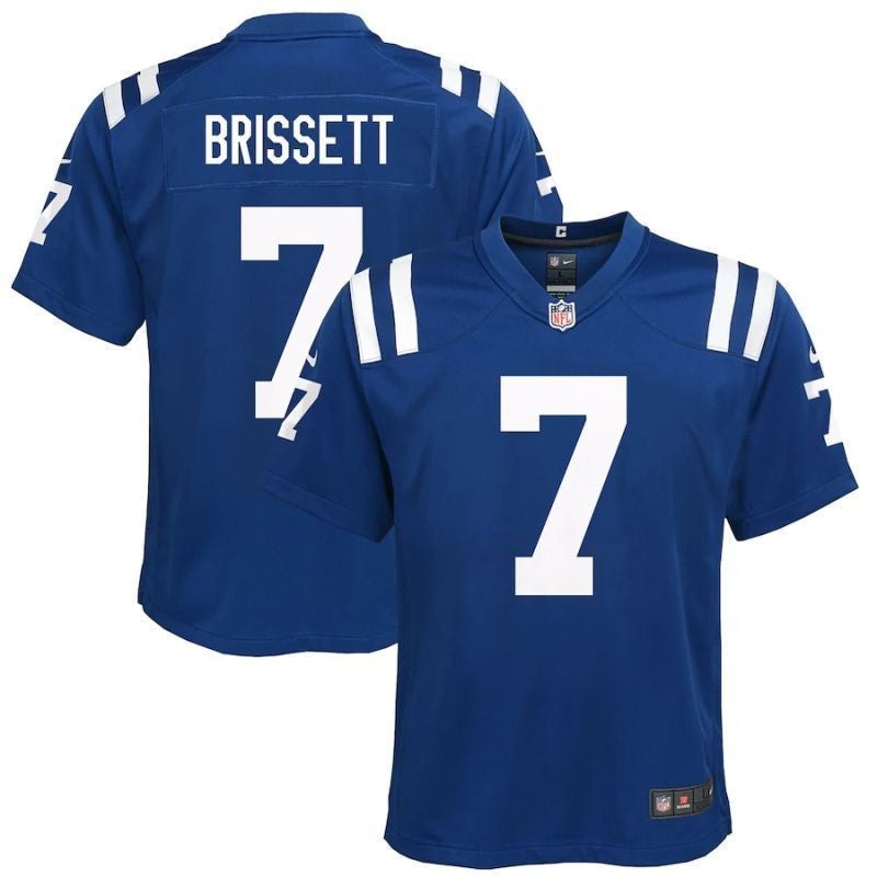 Jacoby Brissett 7 Nfl 2020 Navy Blue Jersey