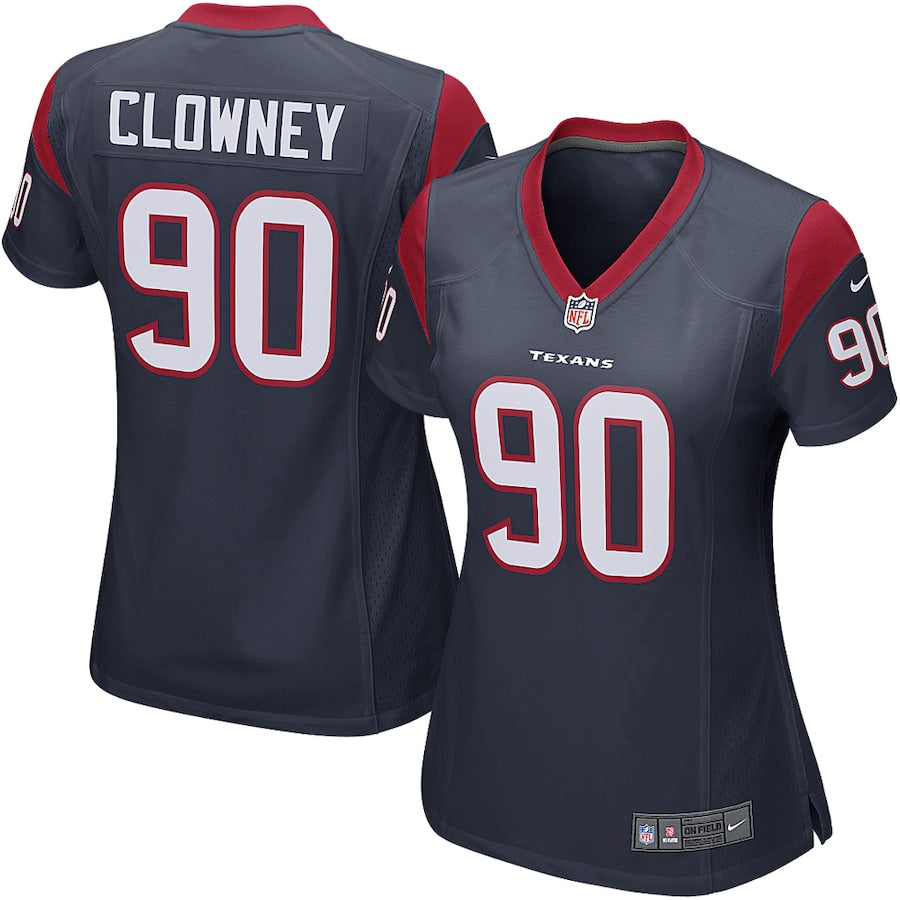 Jadeveon Clowney Houston Texans Nike Womens Game Jersey Navy Blue
