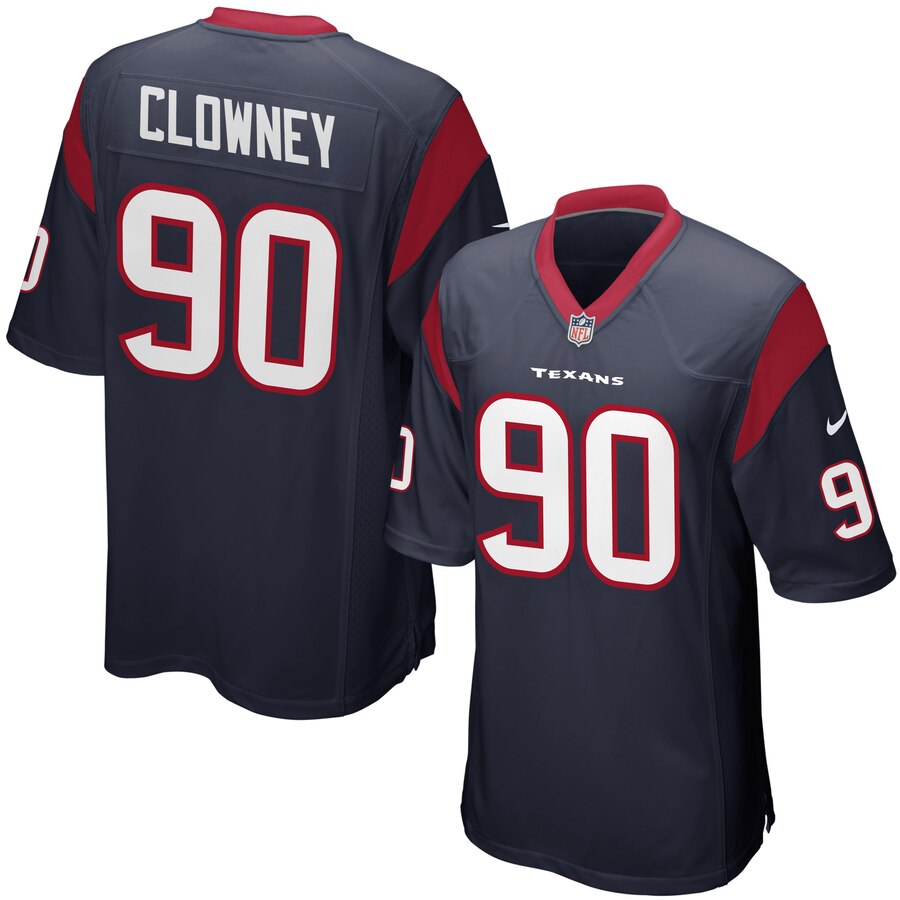 Jadeveon Clowney Houston Texans Nike Youth Team Color Game Jersey Navy Blue