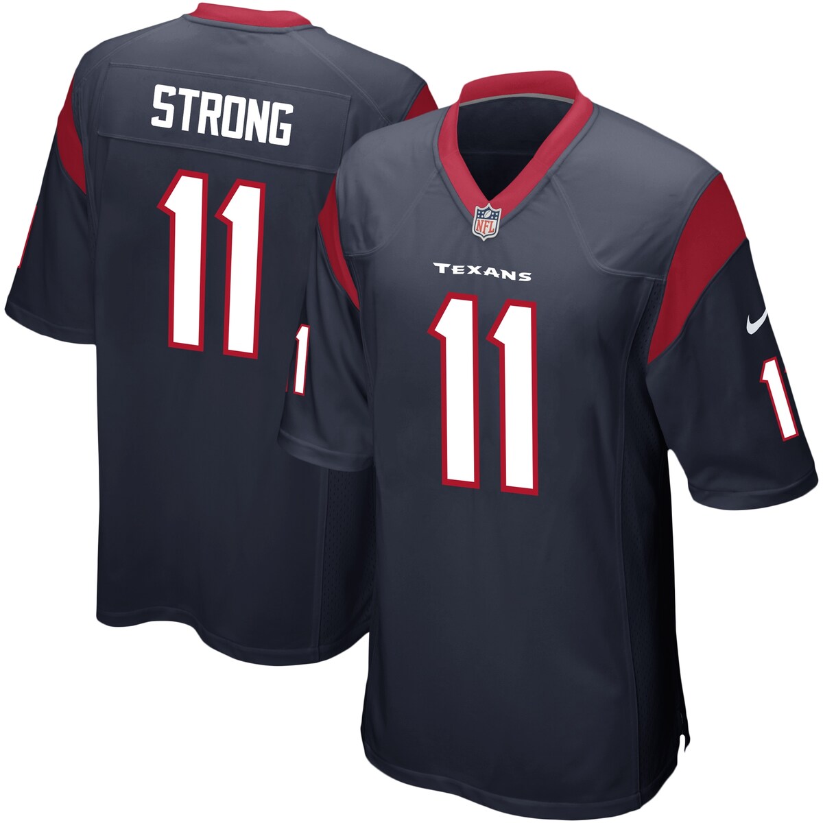 Jaelen Strong Houston Texans Nike Game Jersey Navy