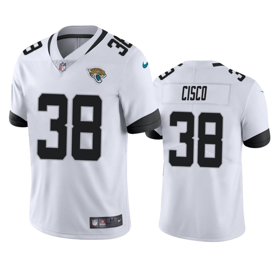 Jaguars Andre Cisco Vapor Limited White Jersey