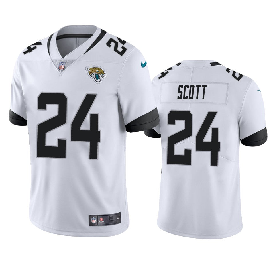 Jaguars Josiah Scott Vapor Untouchable Limited White Jersey Mens