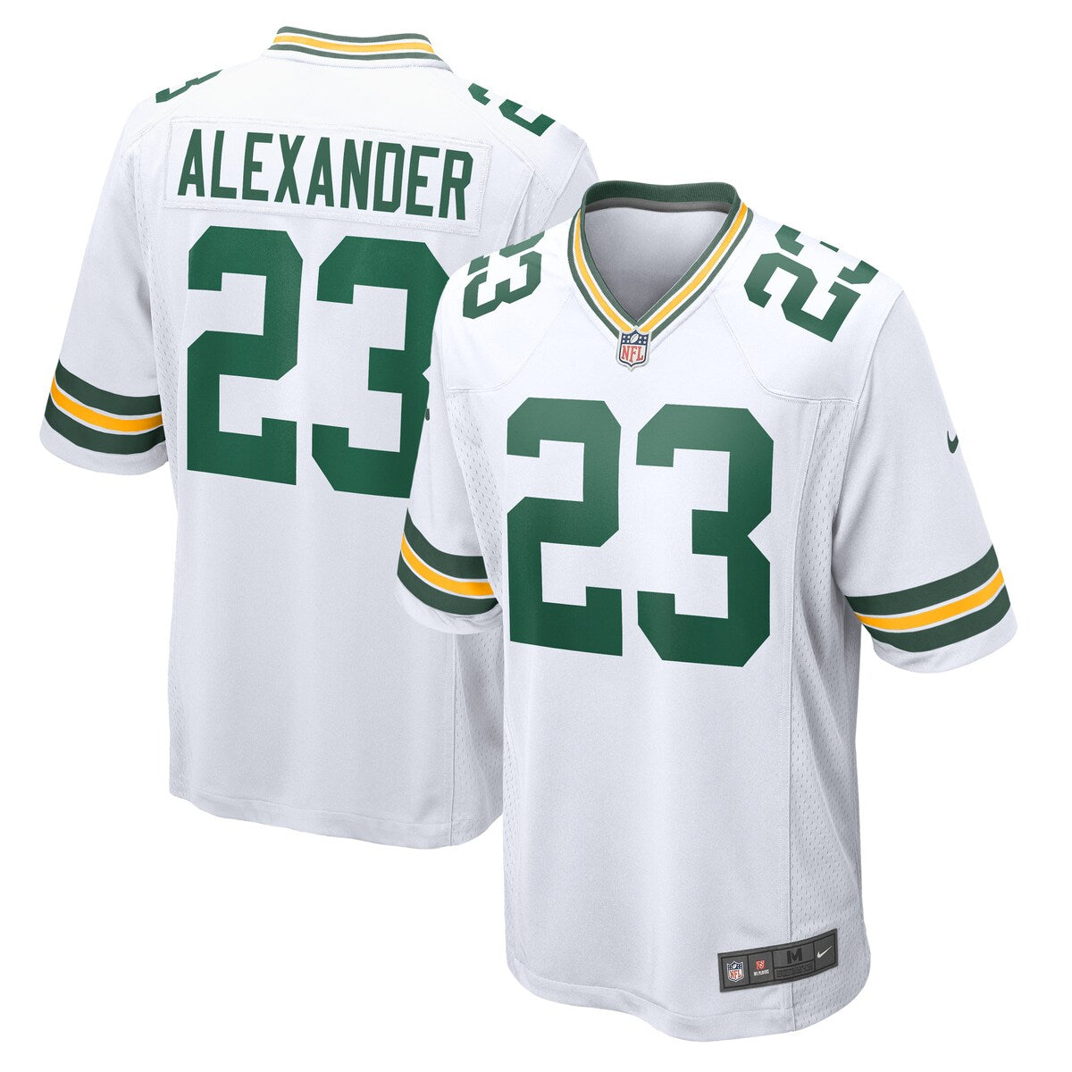 Jaire Alexander Green Bay Packers Nike Game Player Jersey White