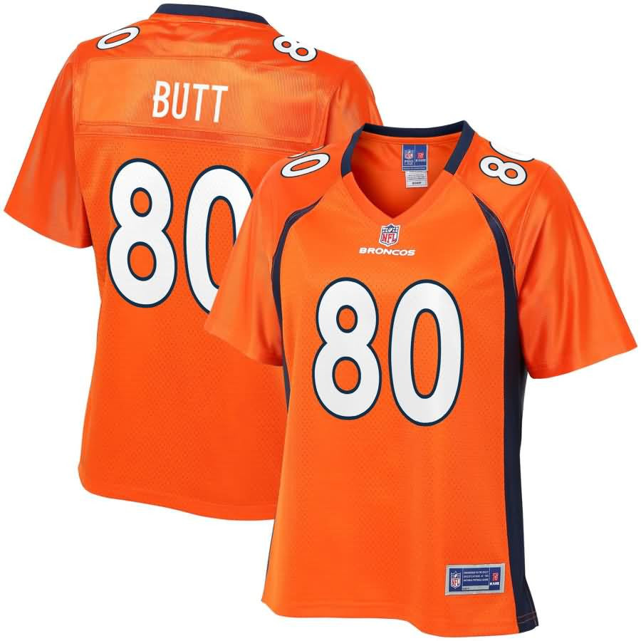 Jake Butt Denver Broncos Nfl Pro Line Womens Player Jersey Orange