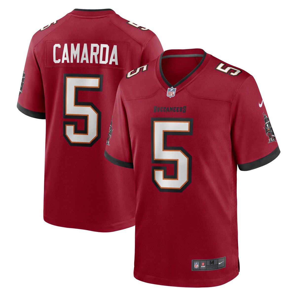 Jake Camarda Tampa Bay Buccaneers Nike Game Player Jersey Red