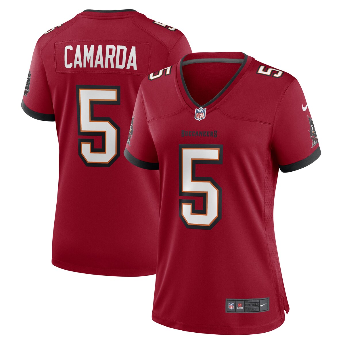 Jake Camarda Tampa Bay Buccaneers Nike Womens Game Player Jersey Red