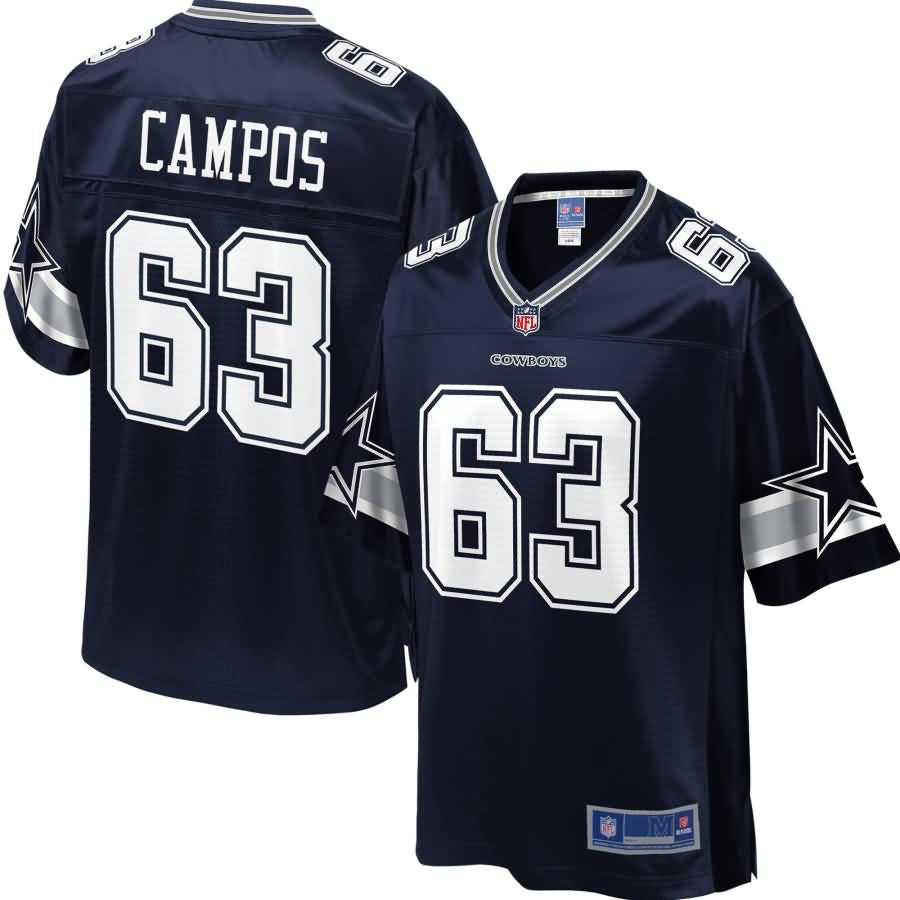Jake Campos Dallas Cowboys Nfl Pro Line Youth Player Jersey Navy