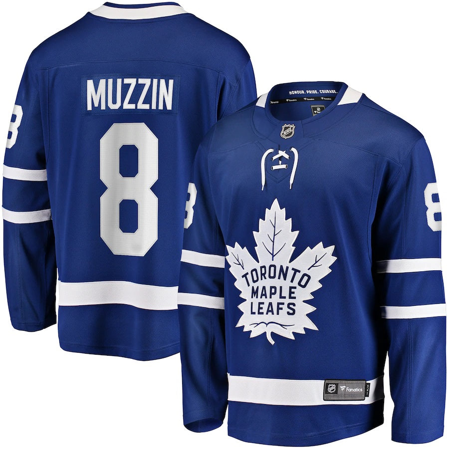 Jake Muzzin Toronto Maple Leafs Fanatics Branded Replica Player Jersey Blue