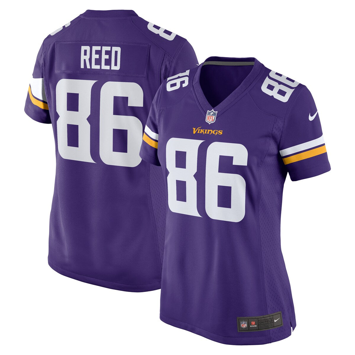 Jake Reed Minnesota Vikings Nike Womens Retired Player Game Jersey Purple
