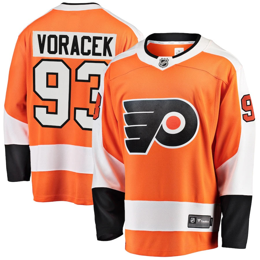 Jakub Voracek Philadelphia Flyers Fanatics Branded Breakaway Player Jersey Orange