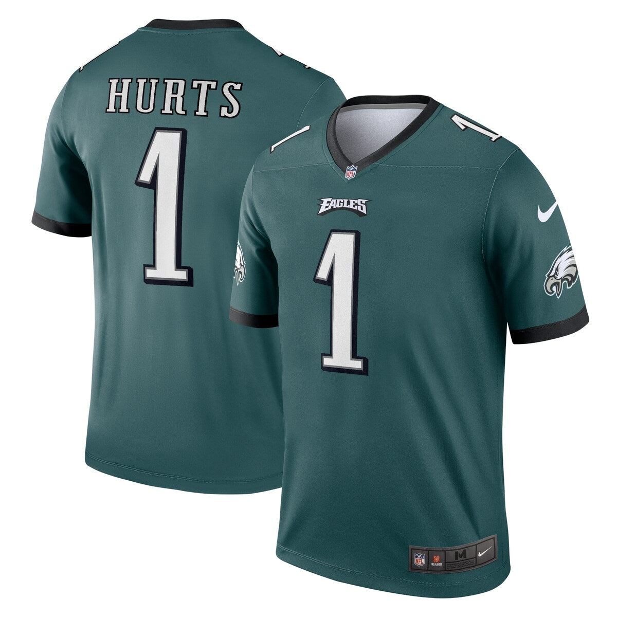 Jalen Hurts Philadelphia Eagles Nike Legend Jersey Midnight Green