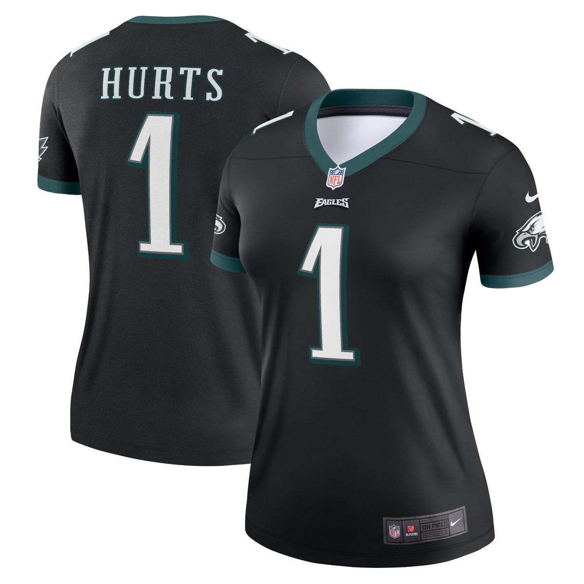 Jalen Hurts Philadelphia Eagles Nike Womens Legend Jersey Black