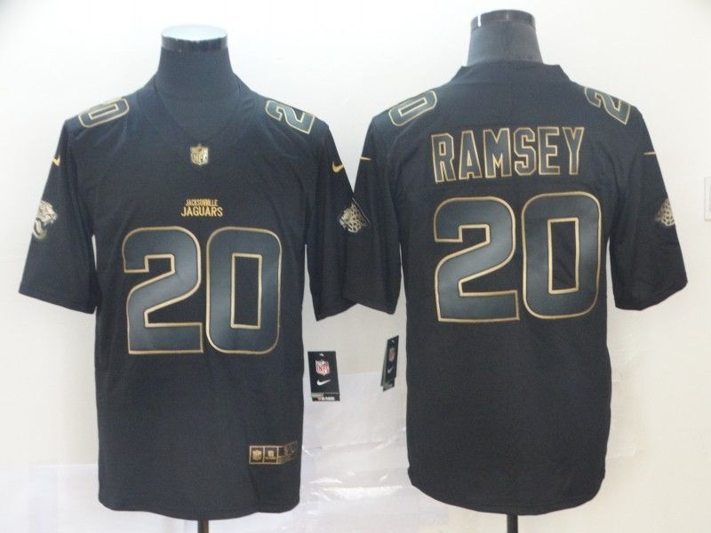 Jalen Ramsey 20 Jacksonville Jaguars Nfl Explosion Legendary Gold Black Jersey