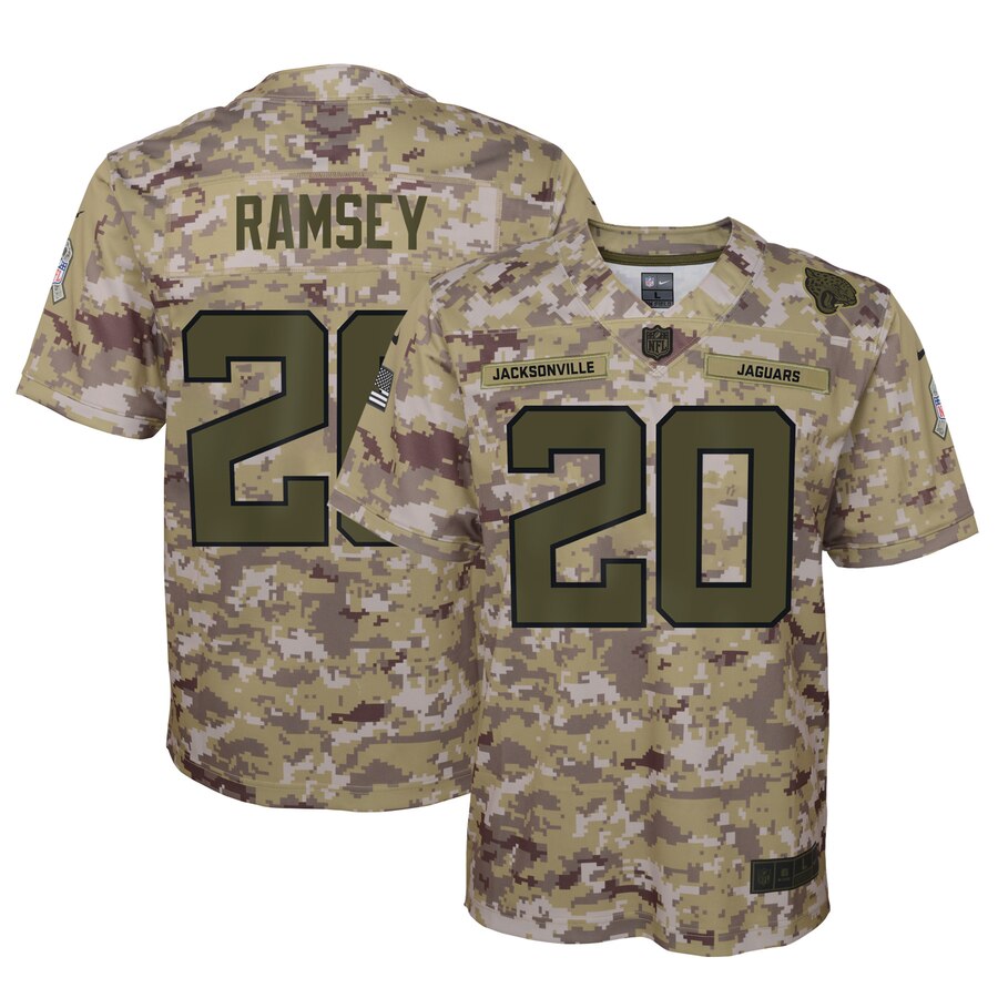Jalen Ramsey Jacksonville Jaguars Nike Youth Salute To Service Game Jersey Camo