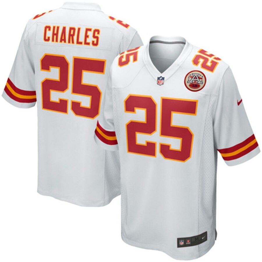 Jamaal Charles Kansas City Chiefs Nike Youth Game Jersey White