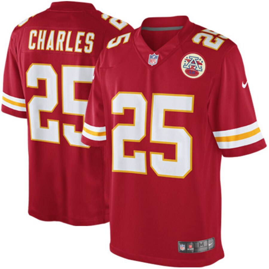 Jamaal Charles Kansas City Chiefs Nike Youth Limited Jersey Red